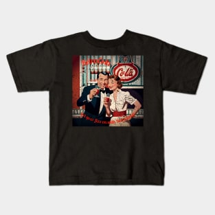 Vintage Retro Cola Kids T-Shirt